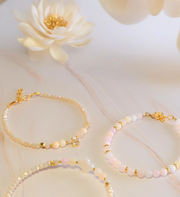 Steinarmband Gelbgold - Spello