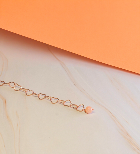 Armkette Roségold - Love - Lovesign - Handmade in Tyrol