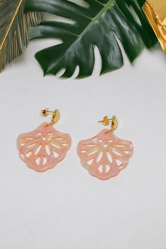 Ohrringe - Pink Love - Lovesign - Handmade in Tyrol