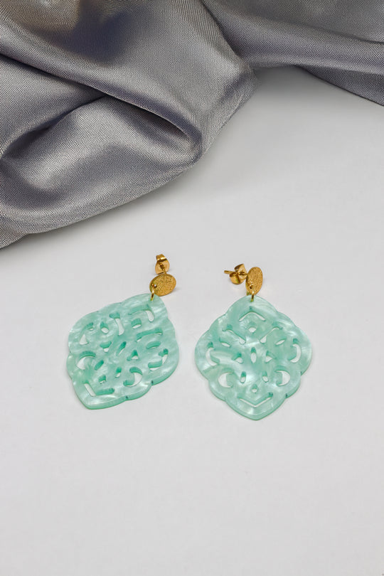 Ohrringe - Light Blue - Lovesign - Handmade in Tyrol