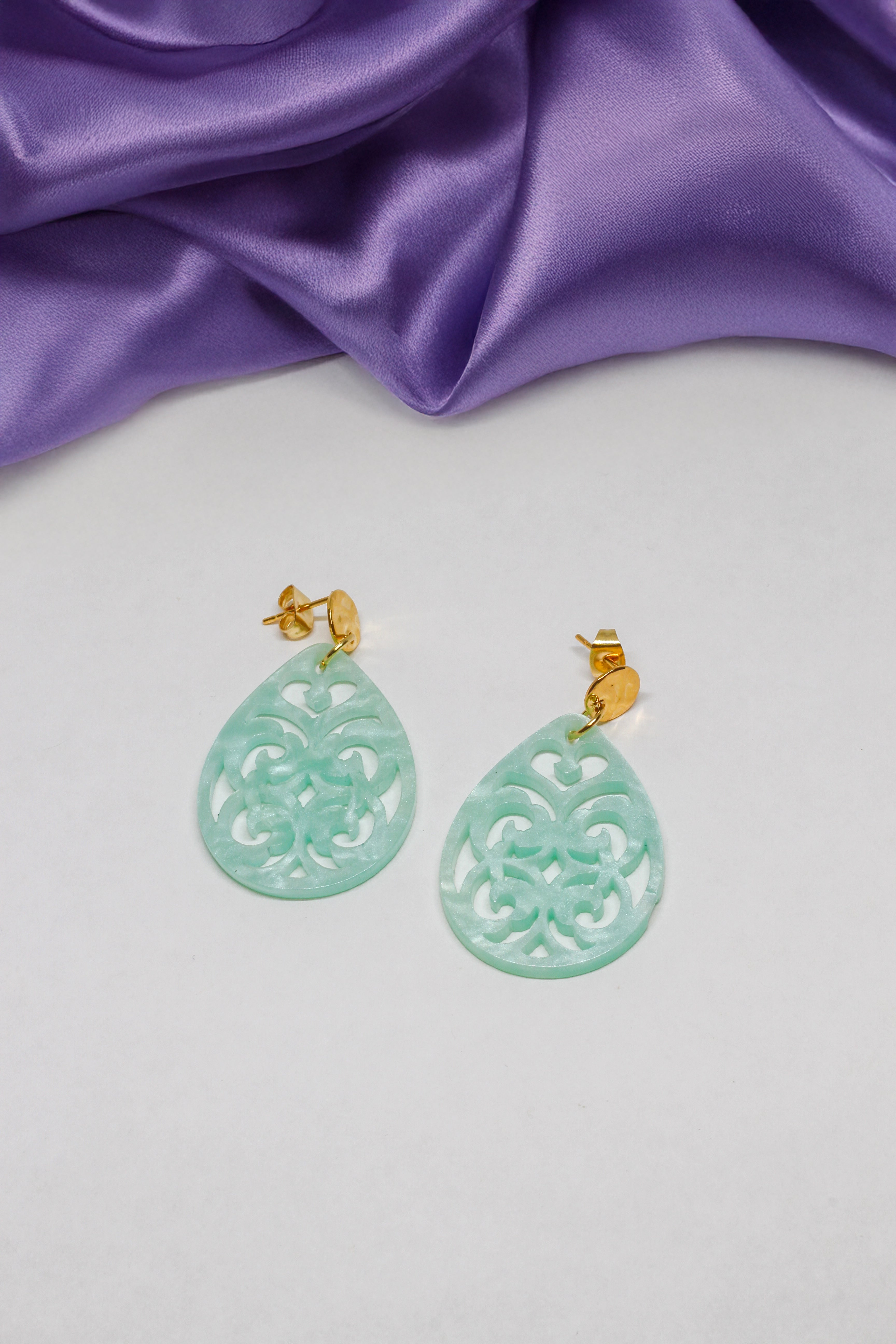 Ohrringe - Light Blue II - Lovesign - Handmade in Tyrol