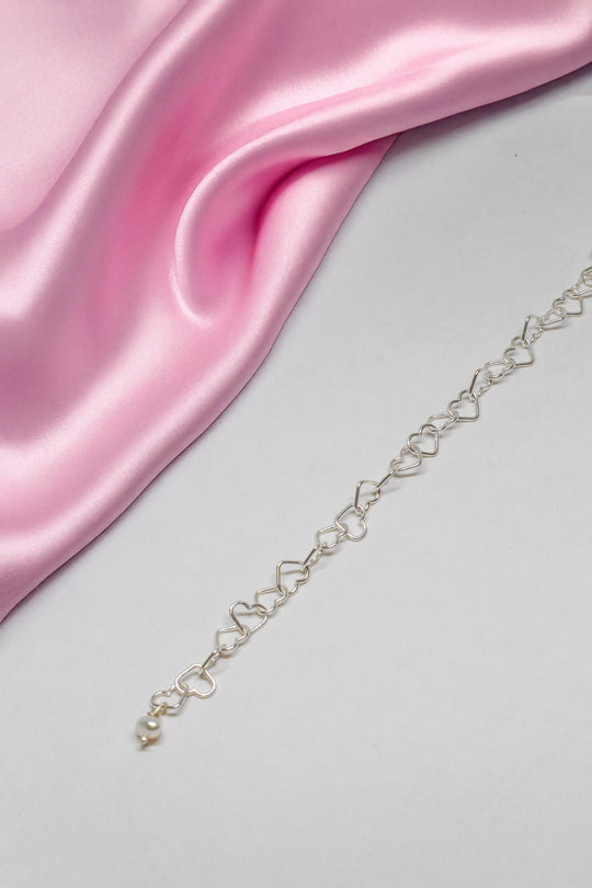 Armkette Silber - Love - Lovesign - Handmade in Tyrol