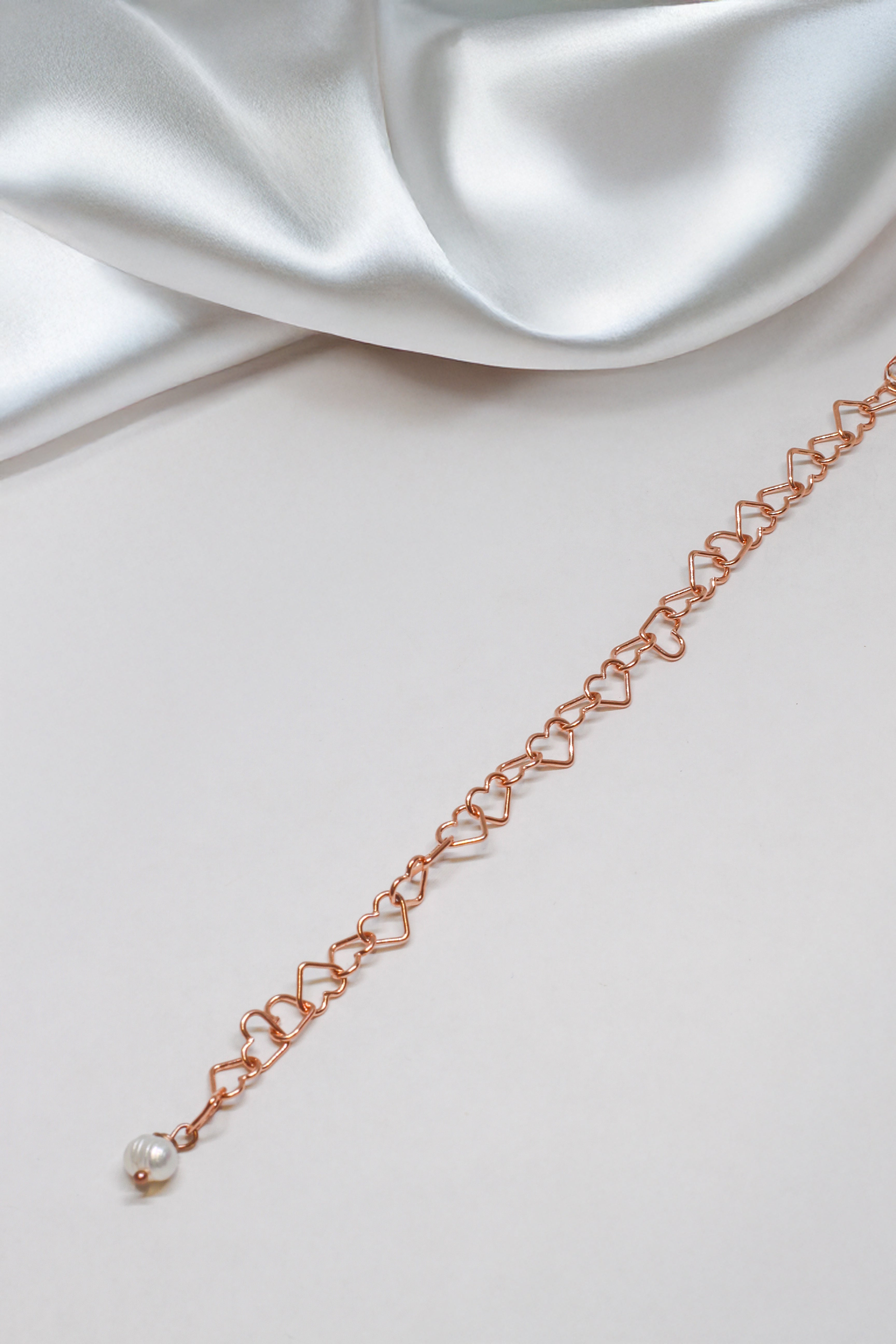 Armkette Roségold - Love - Lovesign - Handmade in Tyrol