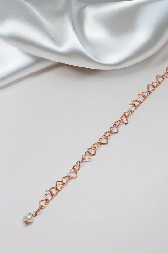 Armkette Roségold - Love - Lovesign - Handmade in Tyrol