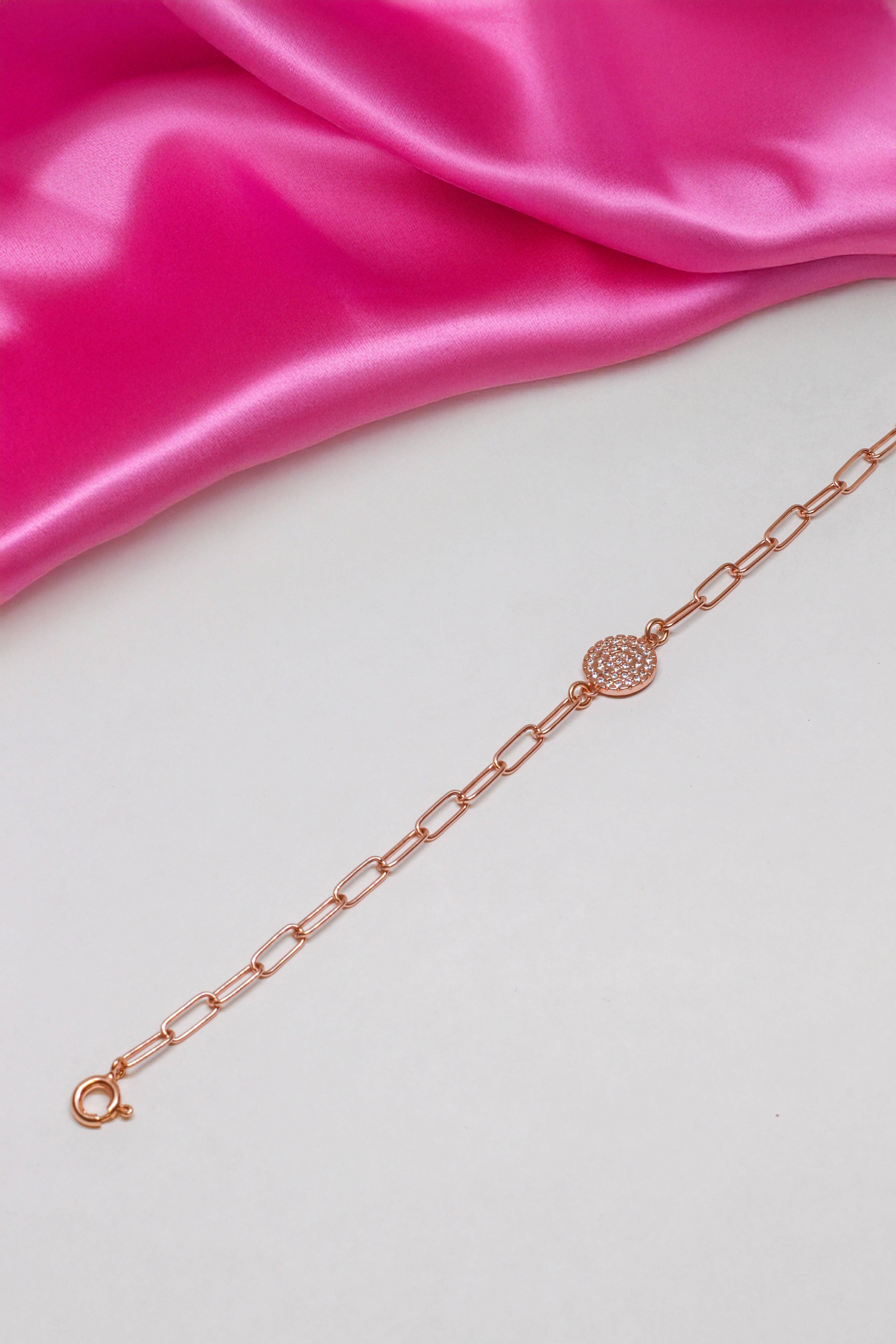 Armkette Roségold - Shiny - Lovesign - Handmade in Tyrol