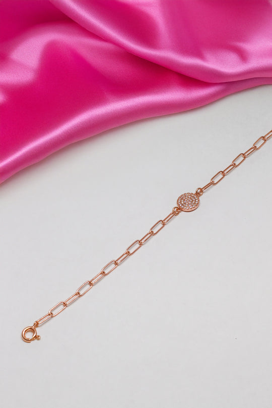 Armkette Roségold - Shiny - Lovesign - Handmade in Tyrol