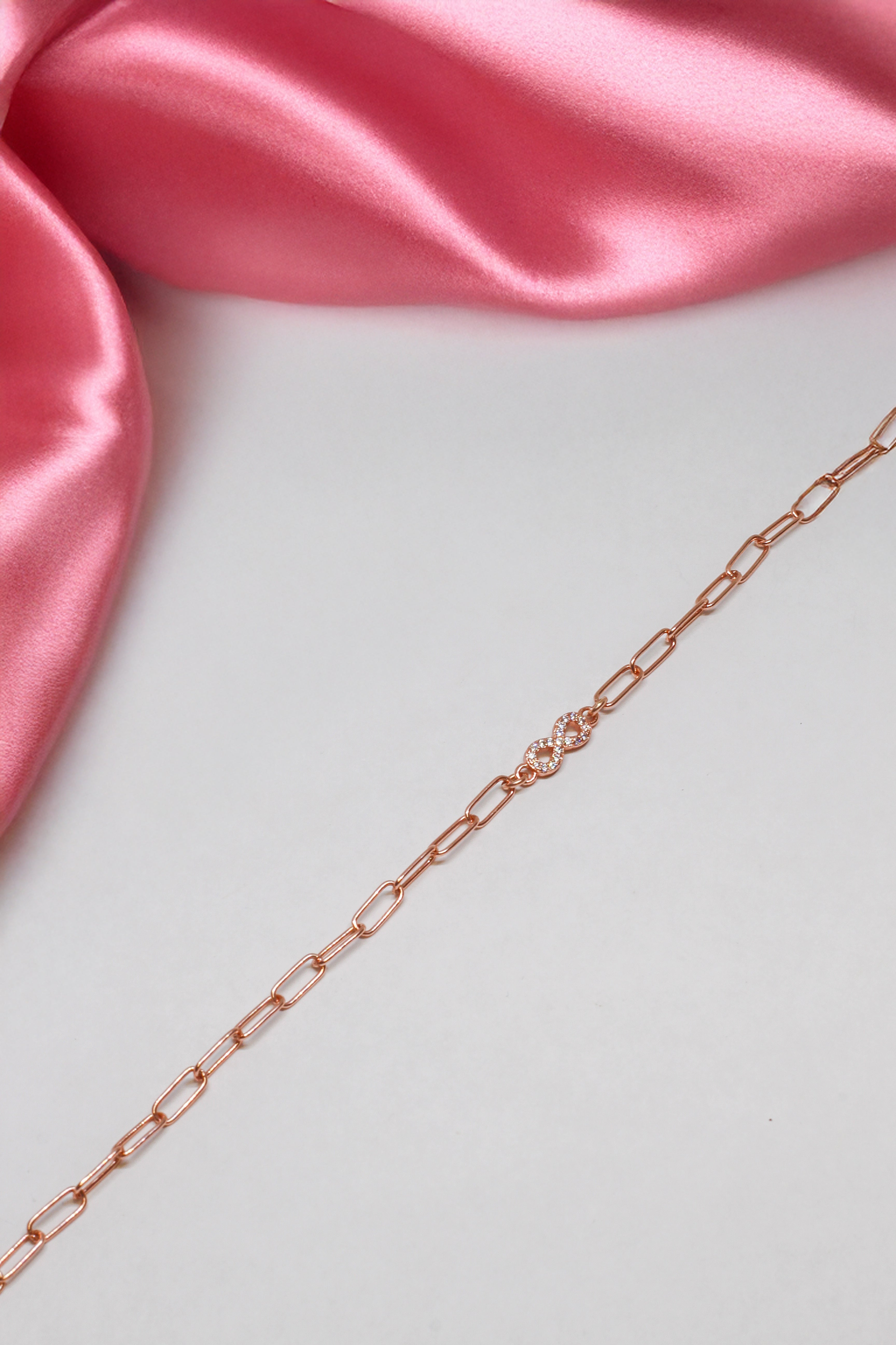 Armkette Roségold - Infinity - Lovesign - Handmade in Tyrol