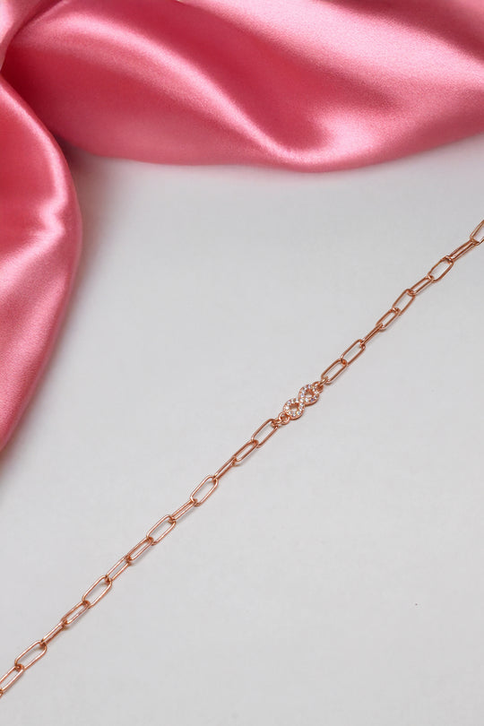 Armkette Roségold - Infinity - Lovesign - Handmade in Tyrol