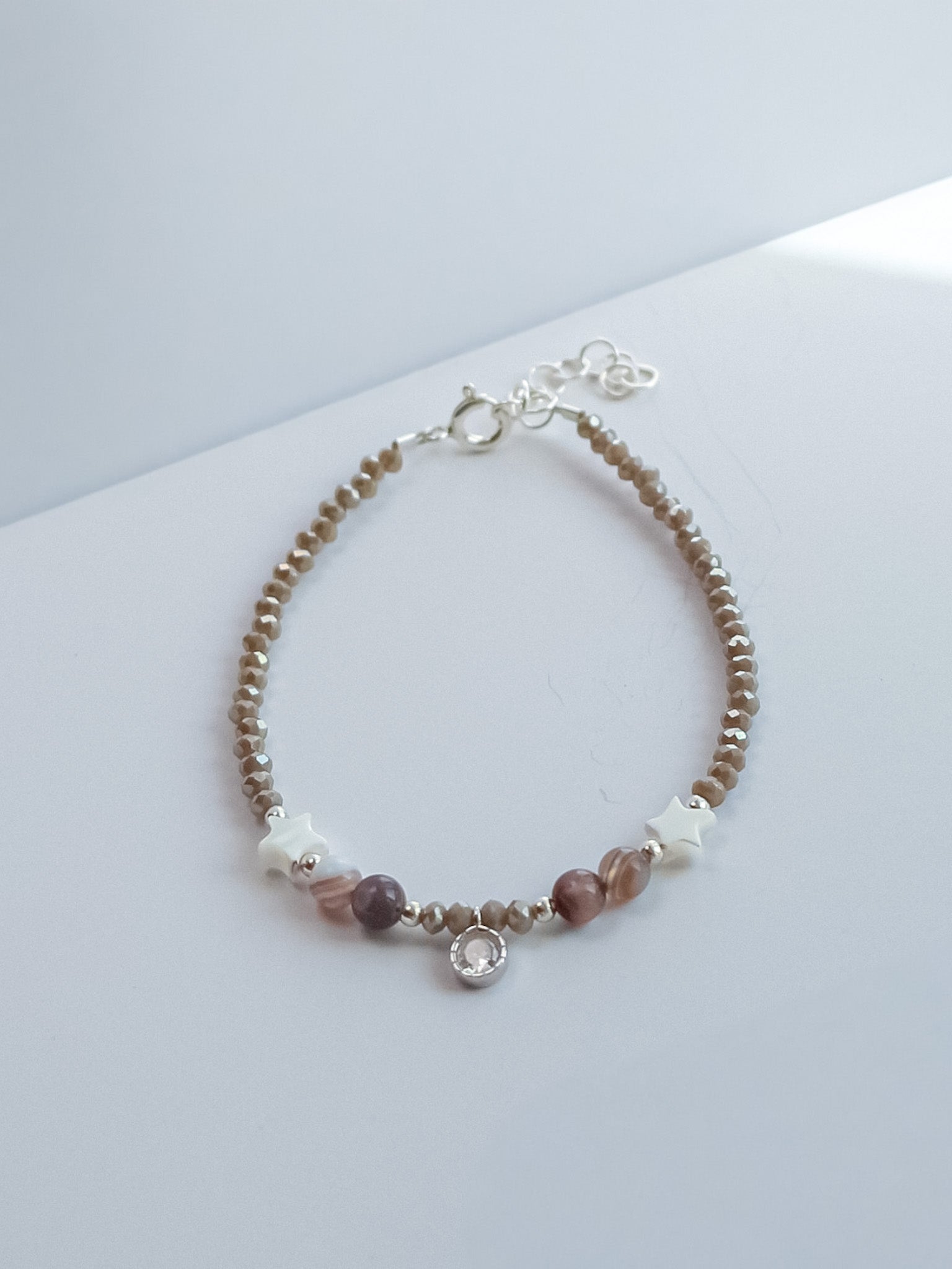 Steinarmband Silber - Nova - Lovesign - Handmade in Tyrol