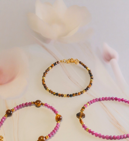 Steinarmband Gelbgold - Incanto