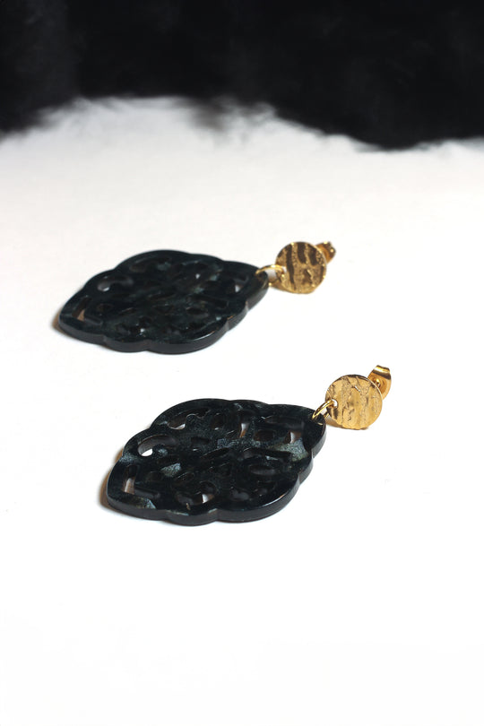 Ohrringe - Black Ice - Lovesign - Handmade in Tyrol