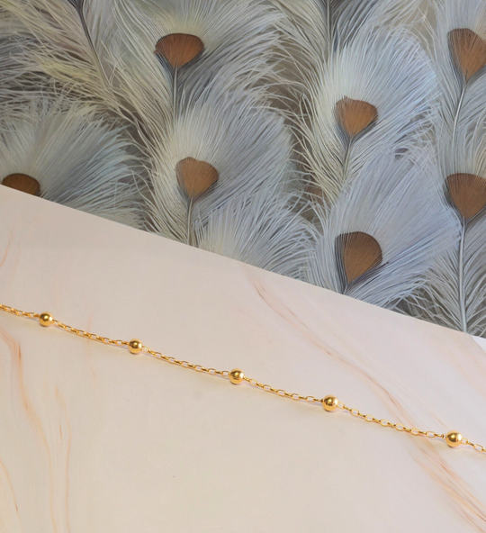 Armkette Gelbgold - Dot - Lovesign - Handmade in Tyrol