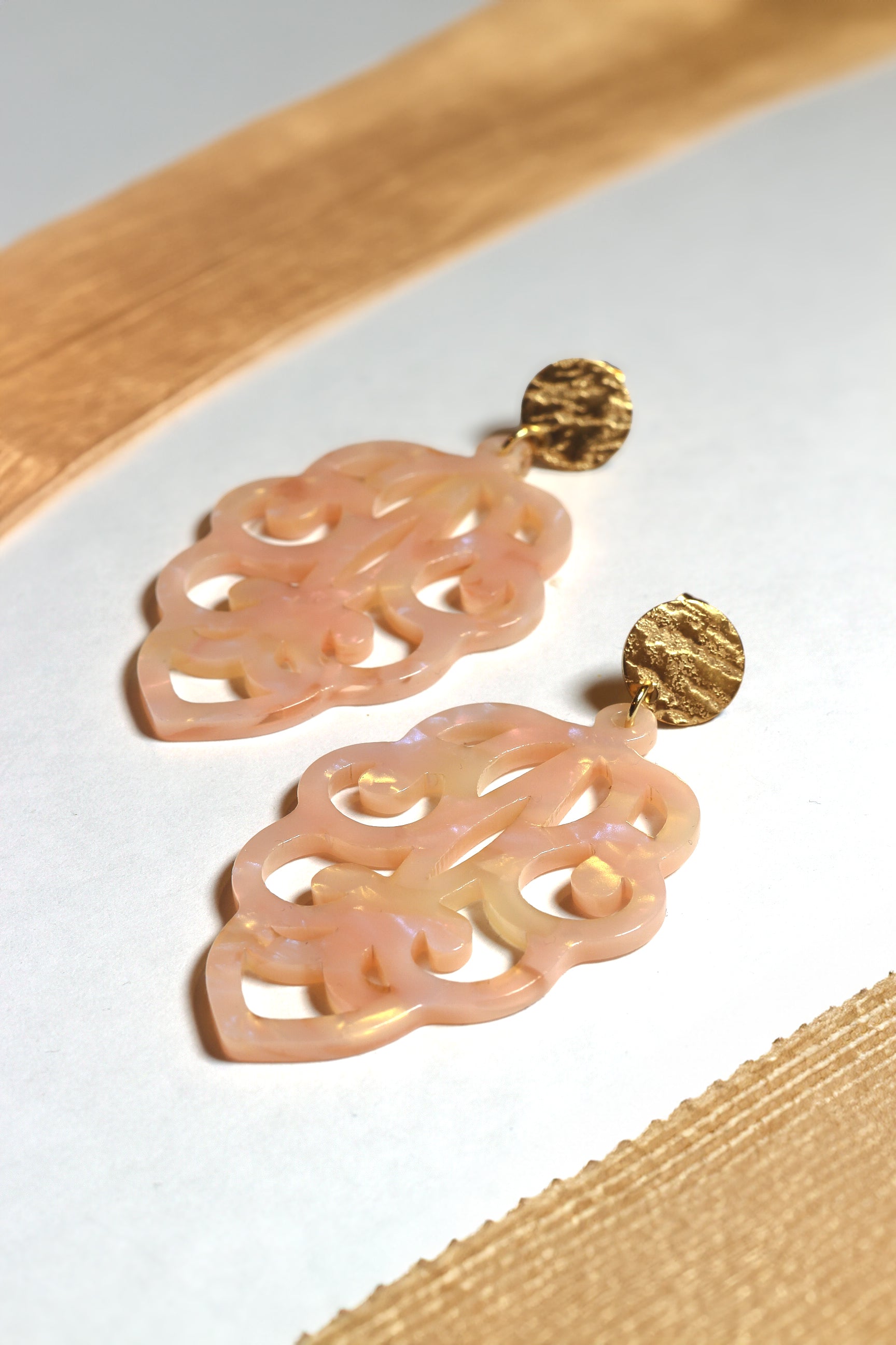 Ohrringe - Winter Morning - Lovesign - Handmade in Tyrol