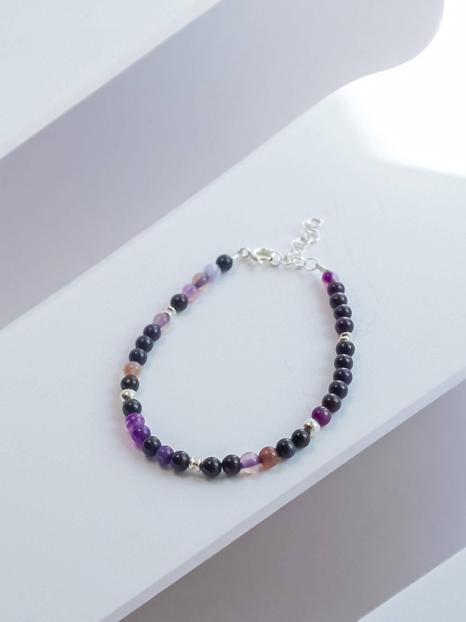 Steinarmband Silber - Velora - Lovesign - Handmade in Tyrol