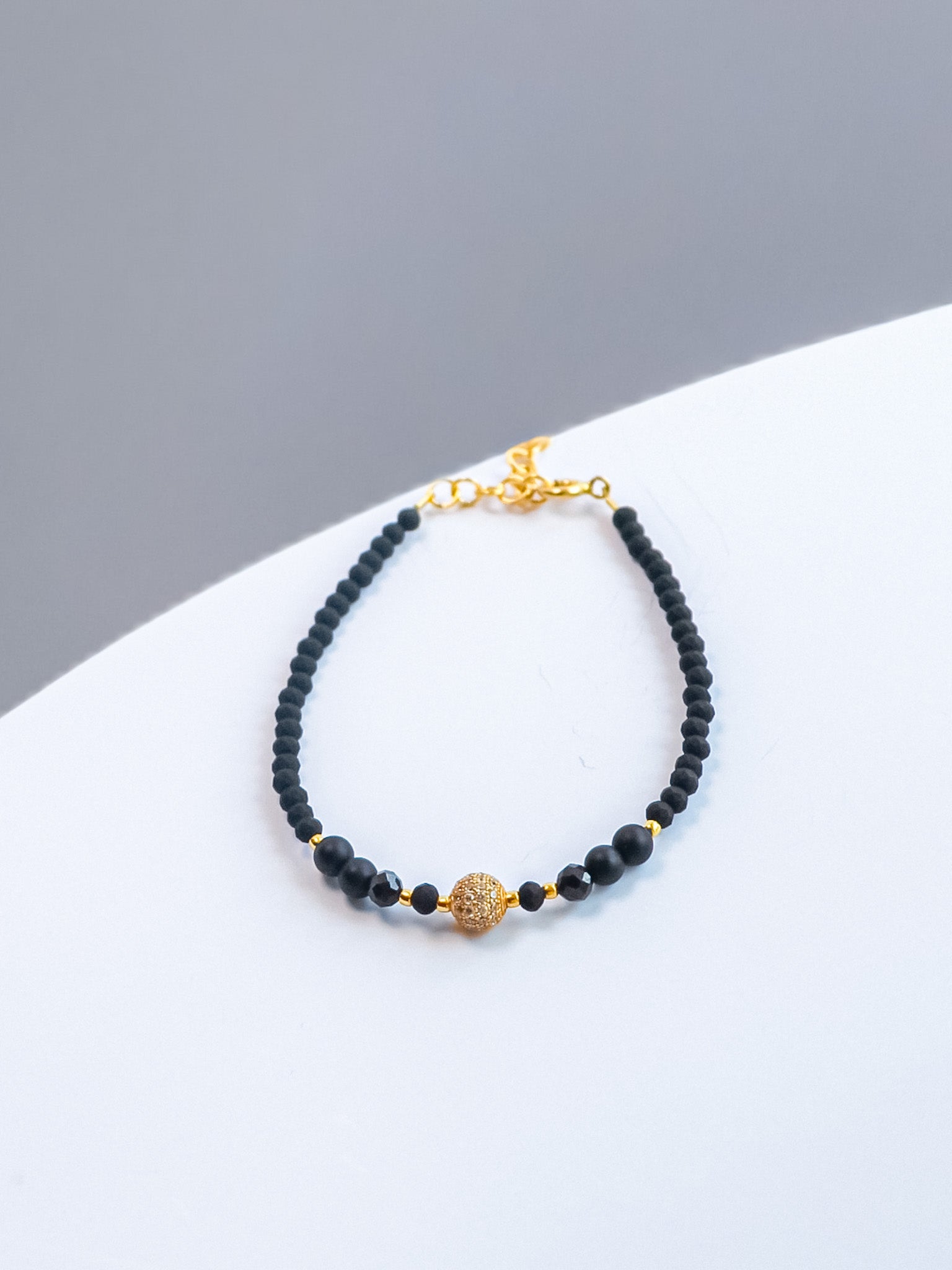 Steinarmband Gelbgold - Pure - Lovesign - Handmade in Tyrol