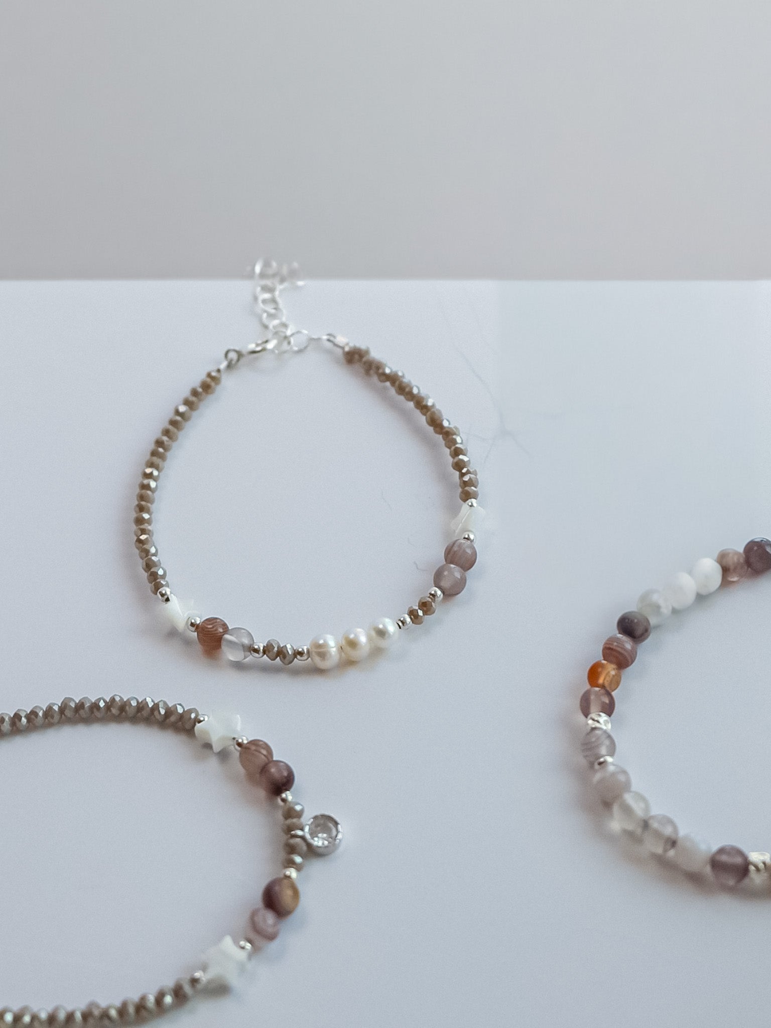 Steinarmband Silber - Nova - Lovesign - Handmade in Tyrol