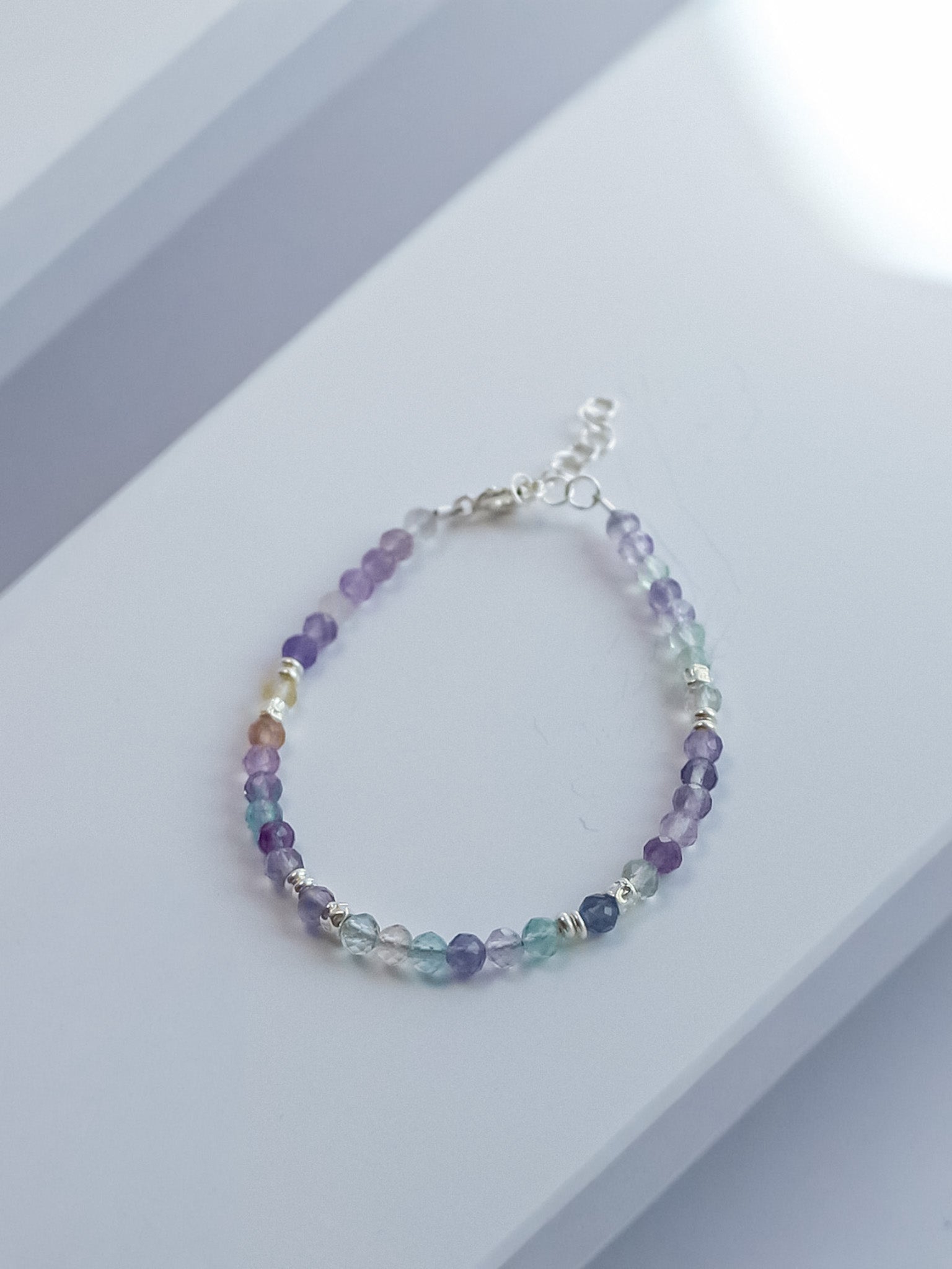 Steinarmband Silber - Prisma - Lovesign - Handmade in Tyrol