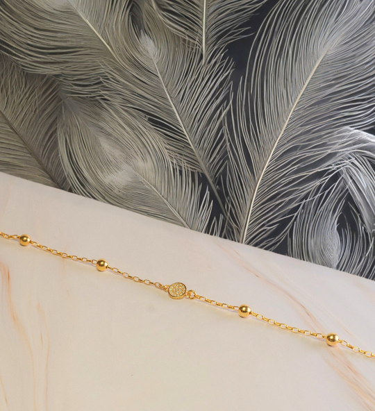 Armkette Gelbgold - Shine - Lovesign - Handmade in Tyrol