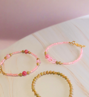 Steinarmband Gelbgold - Vivo Oro