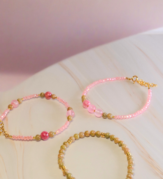 Steinarmband Gelbgold - Vivo Oro