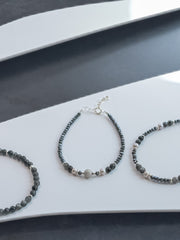 Steinarmband Silber - Maris