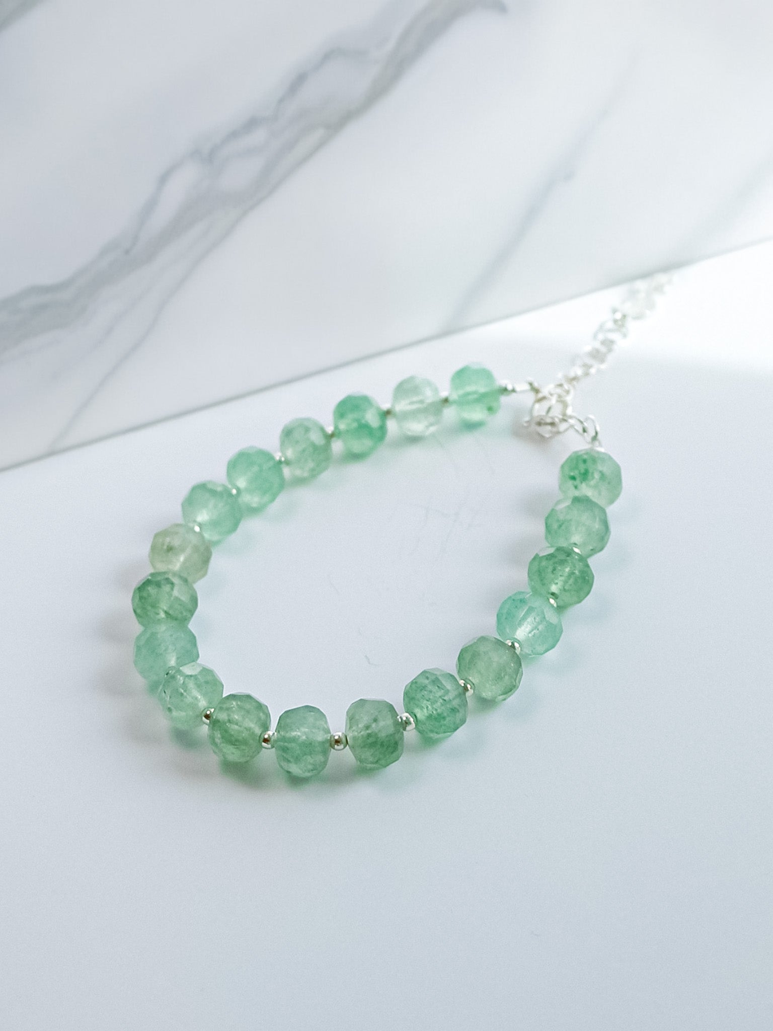 Steinarmband Silber - Luna - Lovesign - Handmade in Tyrol