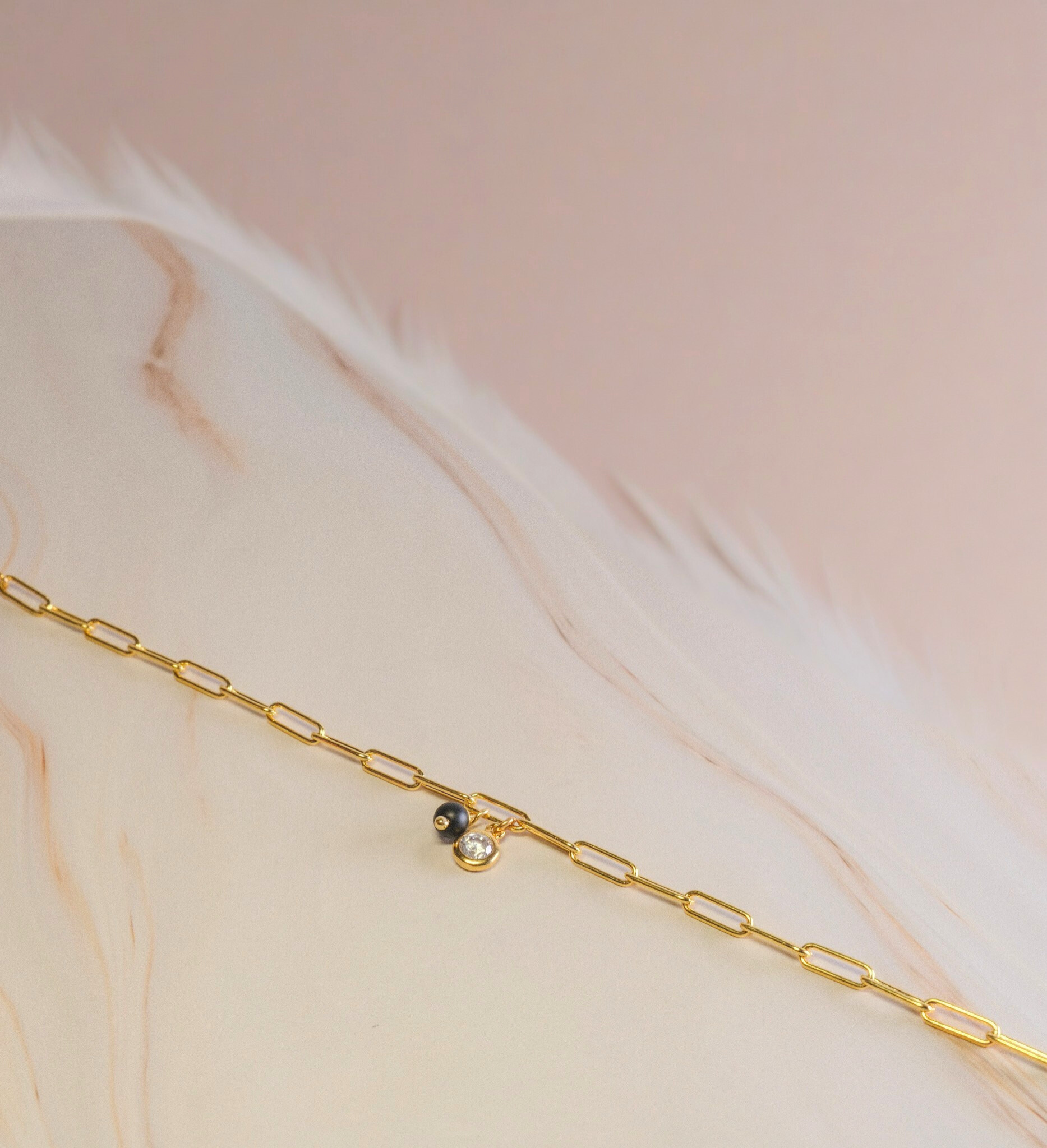 Armkette Gelbgold - Milano - Lovesign - Handmade in Tyrol