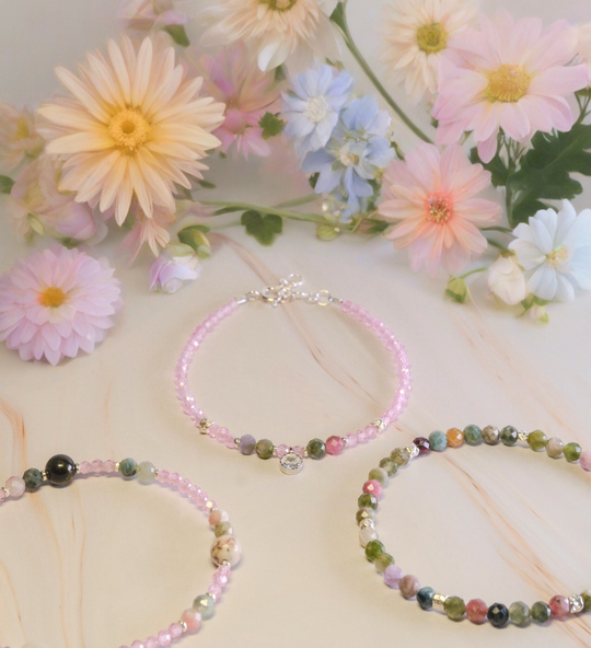 Steinarmband Silber - Trento - Lovesign - Handmade in Tyrol