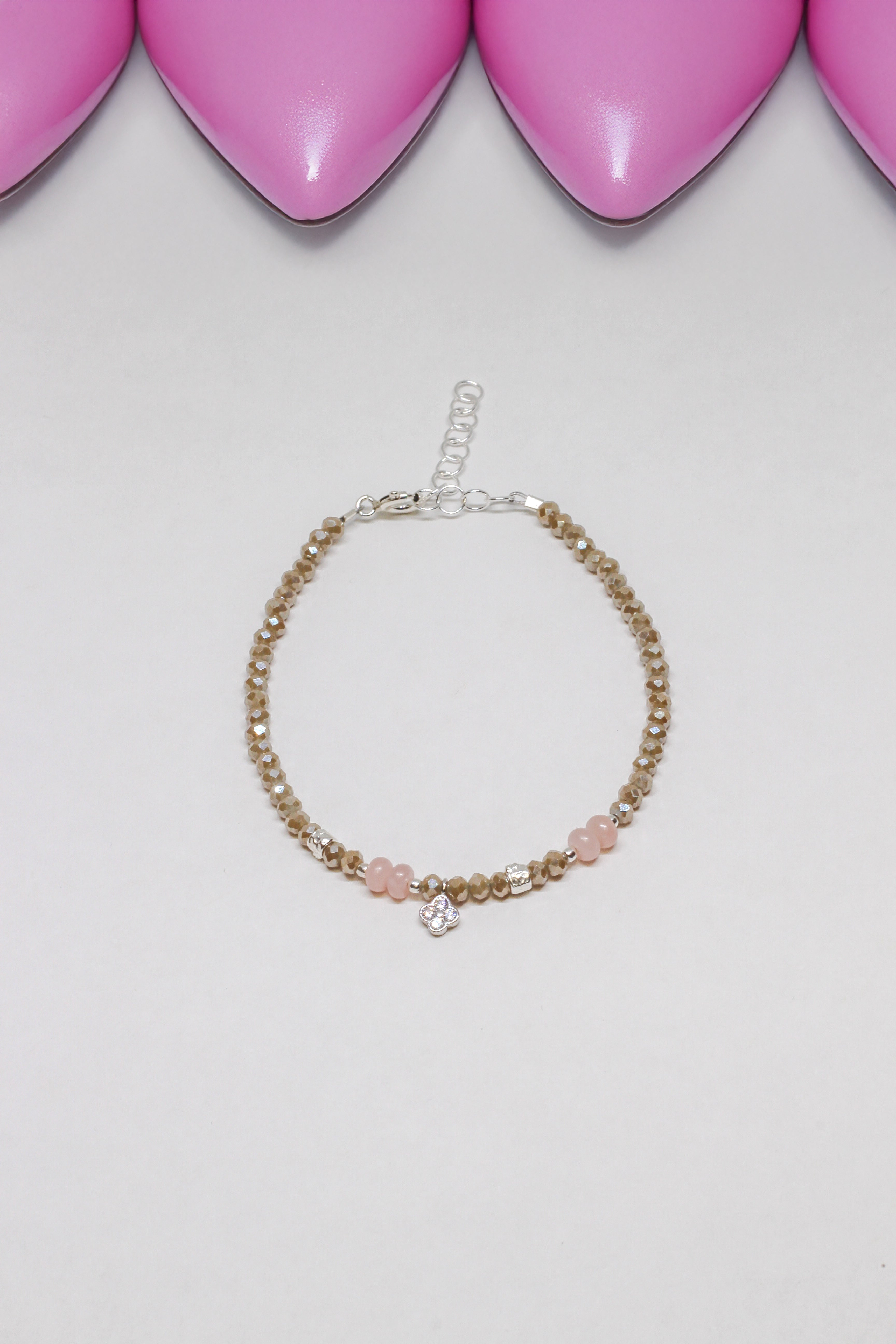 Steinarmband Silber - Breeze - Lovesign - Handmade in Tyrol