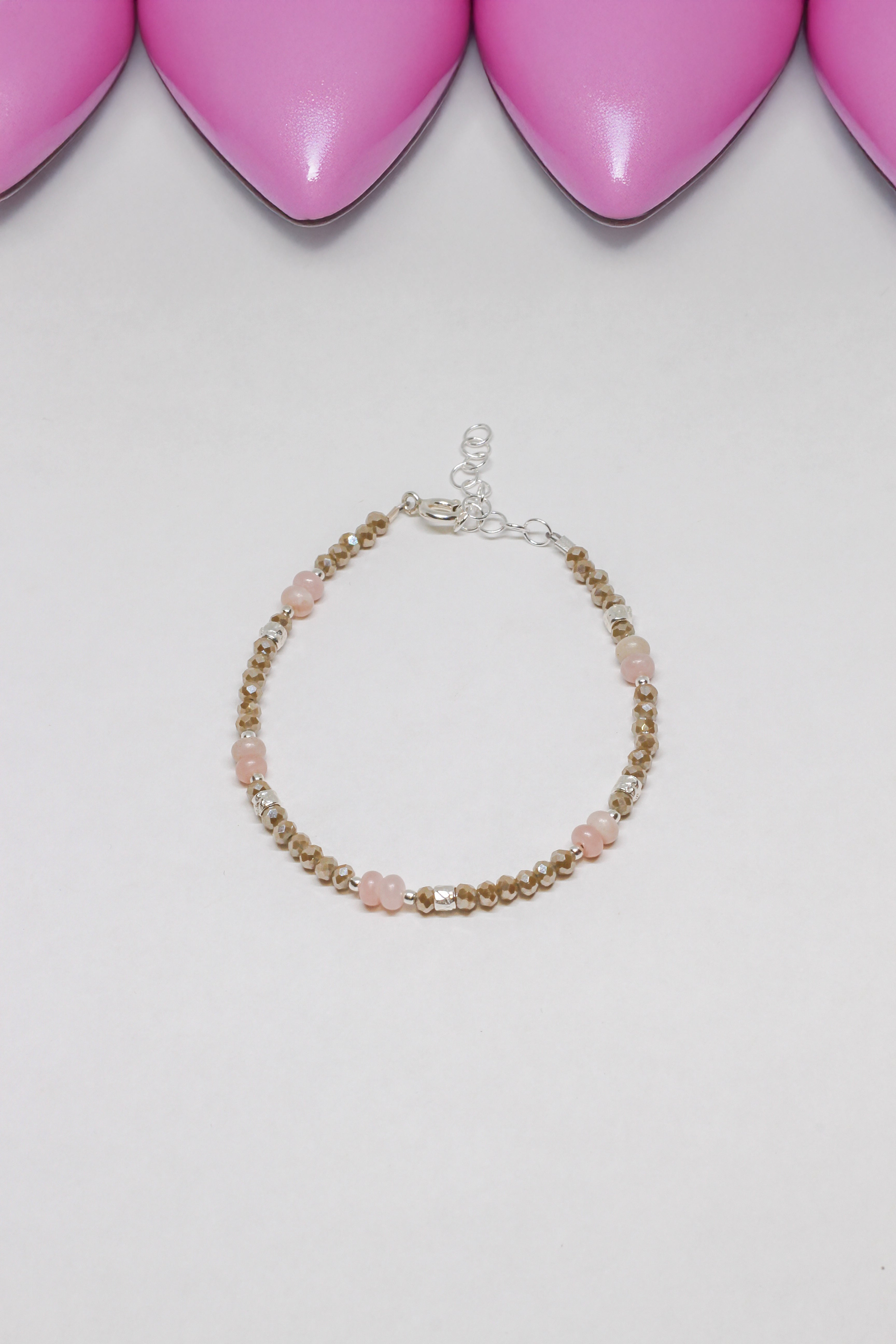 Steinarmband Silber - Breeze - Lovesign - Handmade in Tyrol