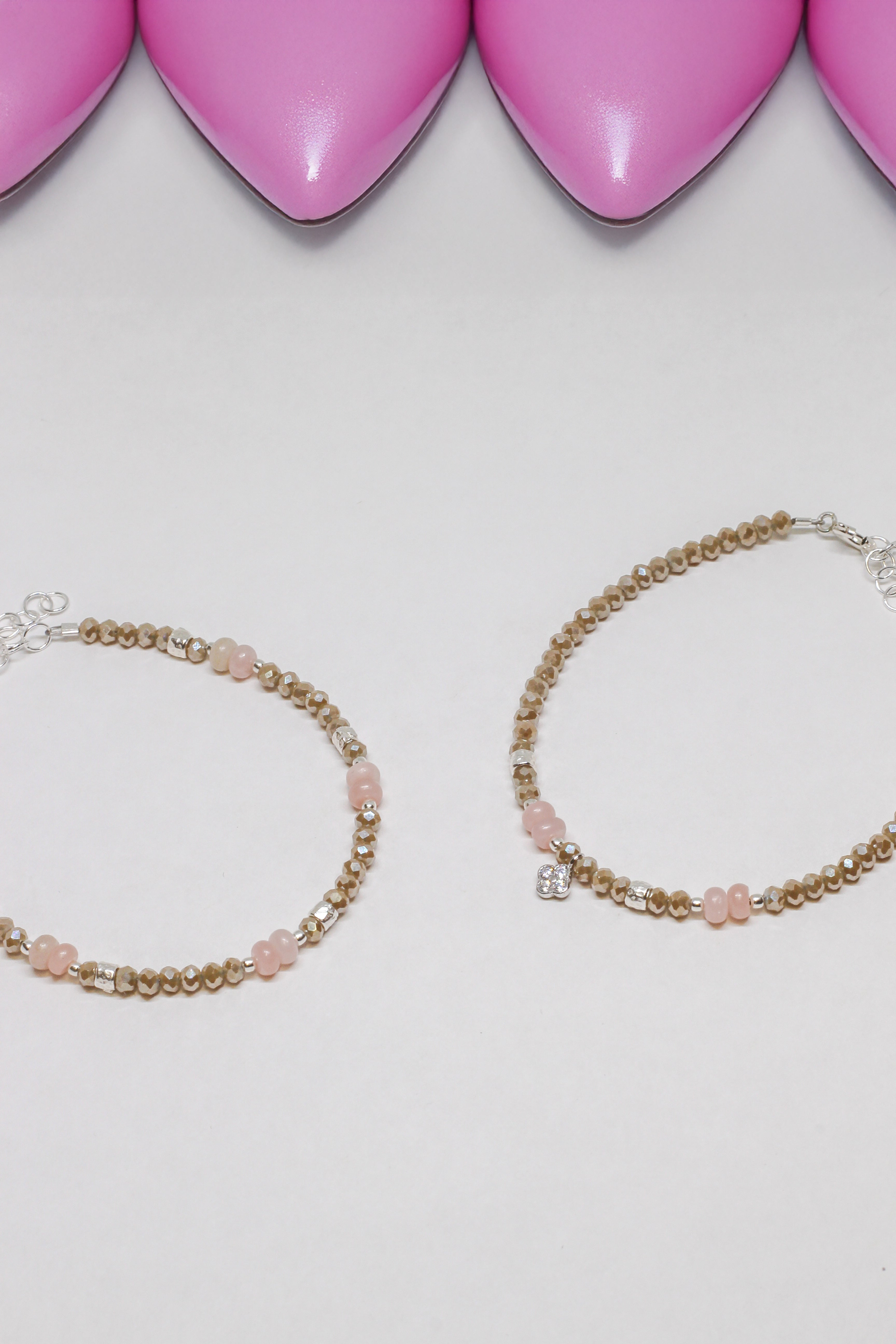 Steinarmband Silber - Breeze - Lovesign - Handmade in Tyrol