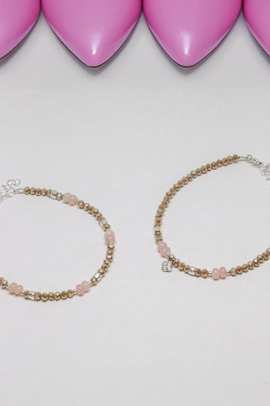 Steinarmband Silber - Breeze - Lovesign - Handmade in Tyrol