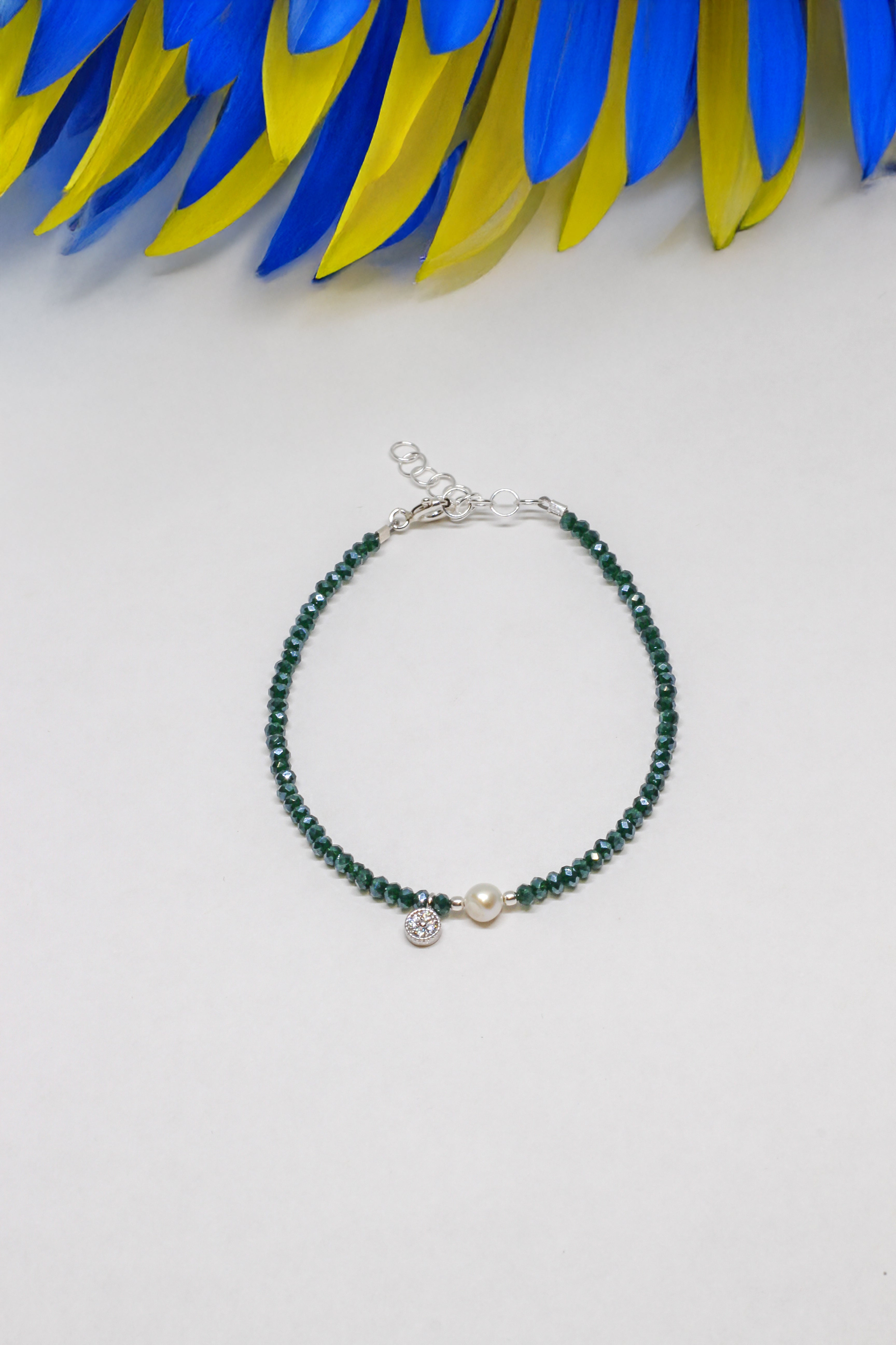 Steinarmband Silber - Cascade - Lovesign - Handmade in Tyrol