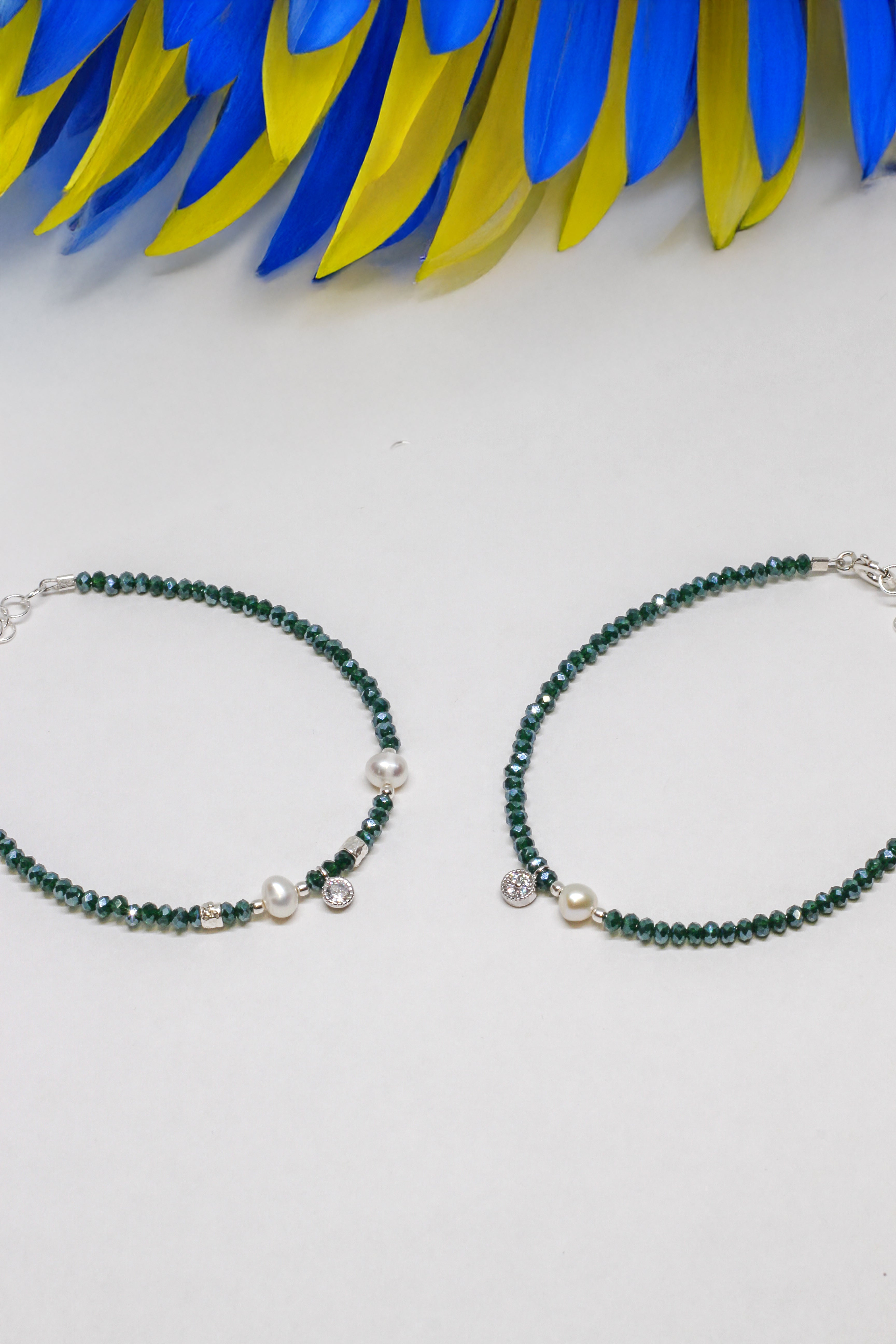 Steinarmband Silber - Cascade - Lovesign - Handmade in Tyrol