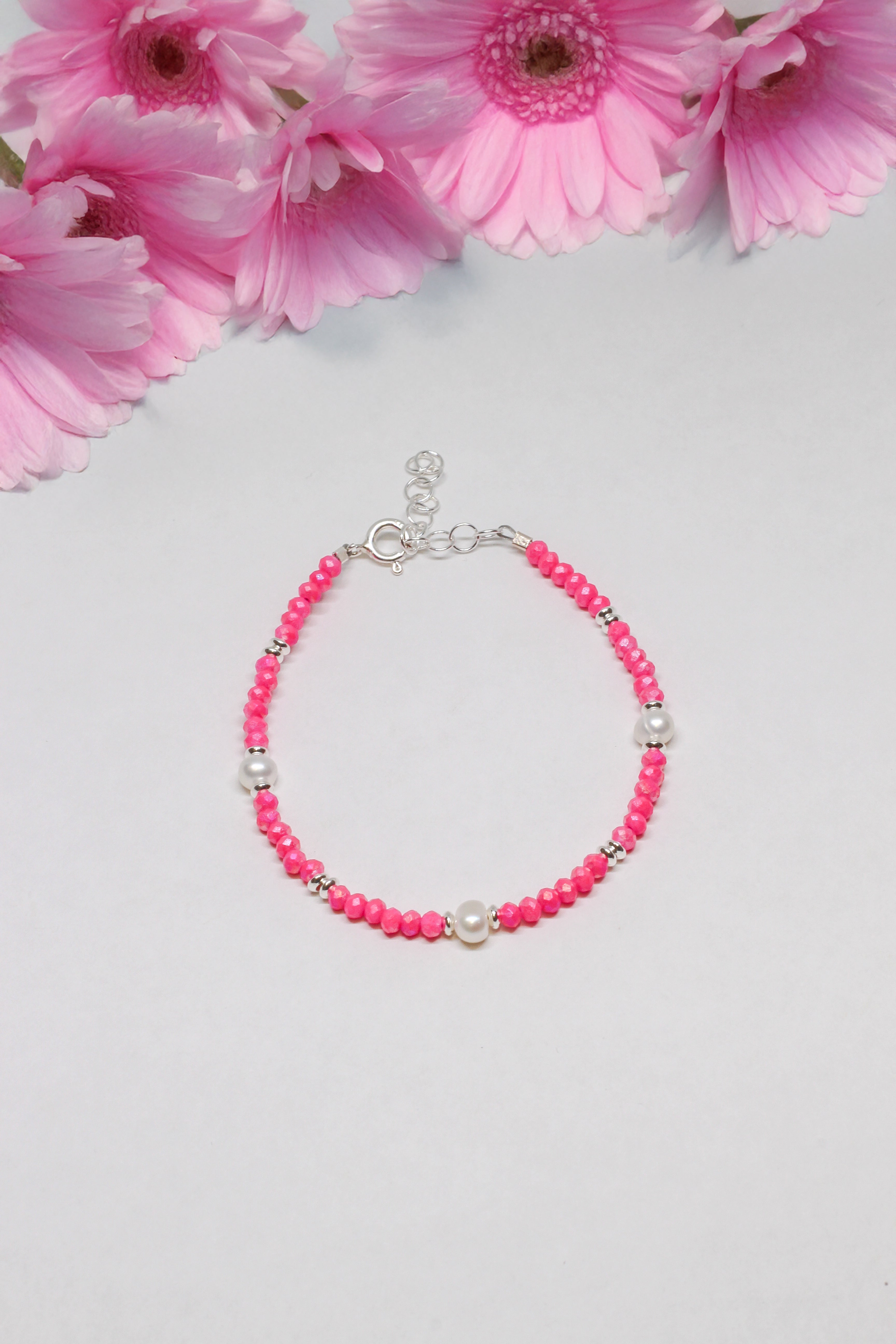 Steinarmband Silber - Unity - Lovesign - Handmade in Tyrol