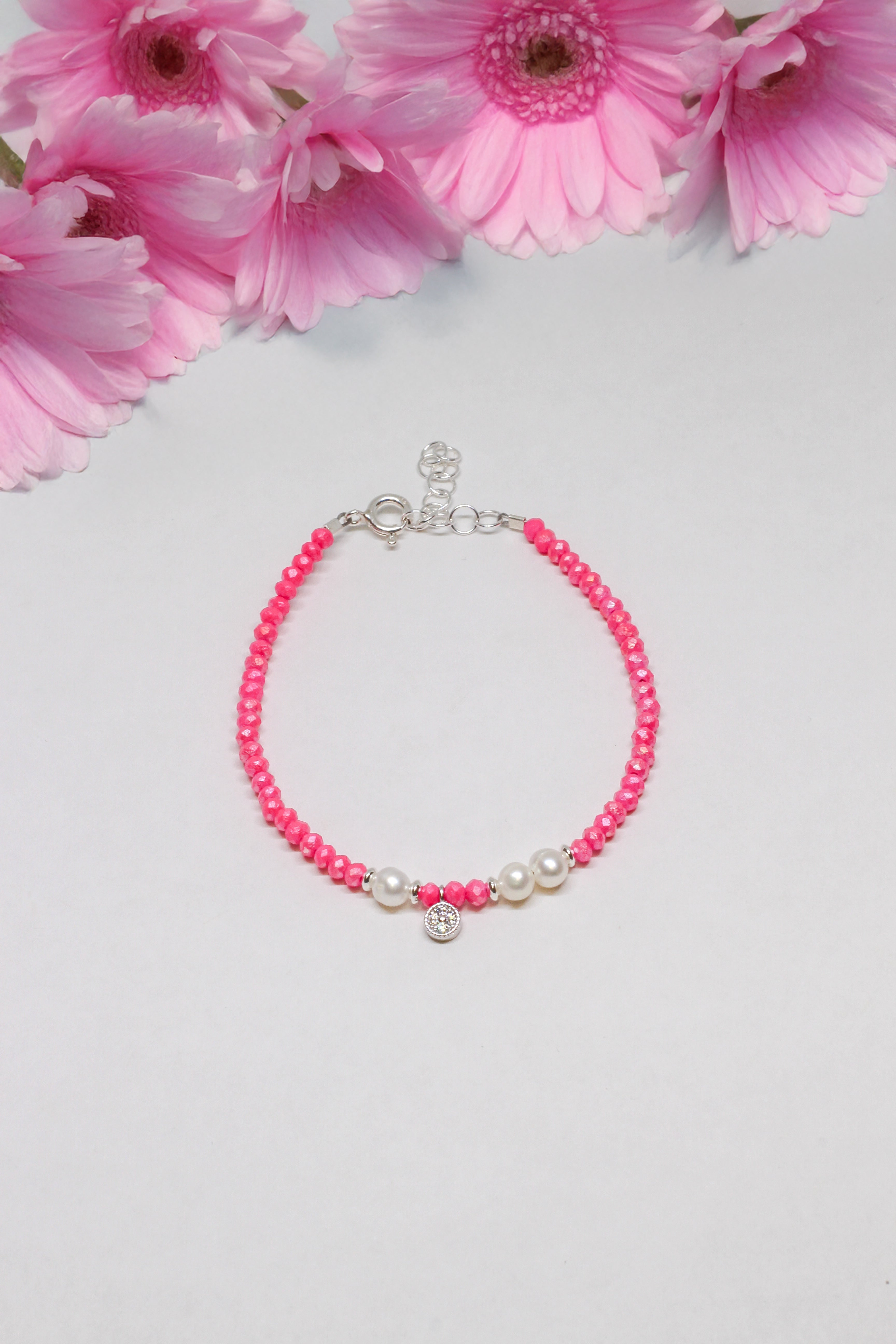 Steinarmband Silber - Unity - Lovesign - Handmade in Tyrol