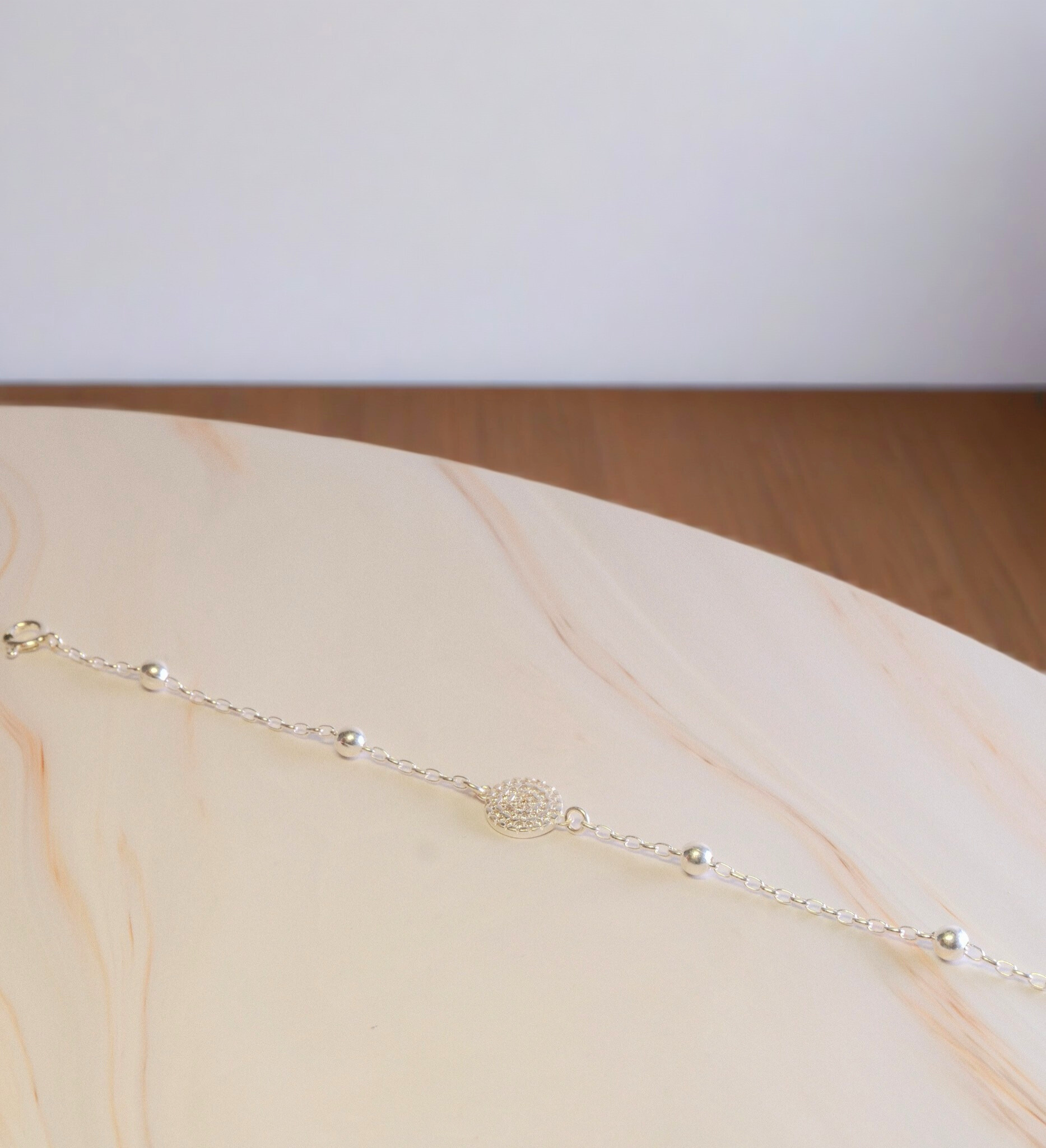 Armkette Silber -Sparkling Dot - Lovesign - Handmade in Tyrol