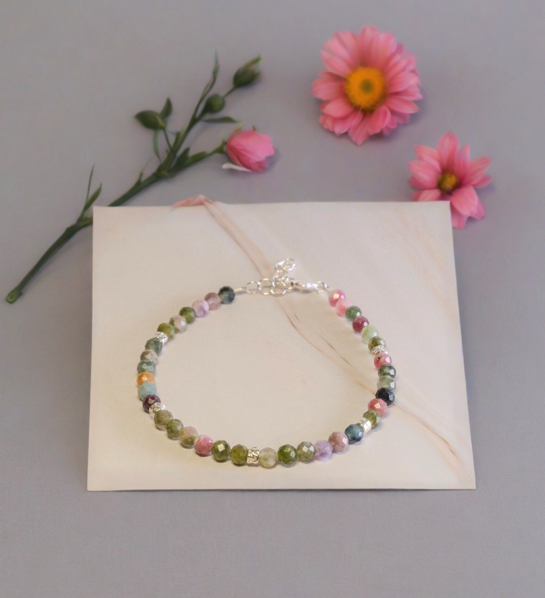 Steinarmband Silber - Trento - Lovesign - Handmade in Tyrol