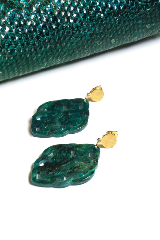 Ohrringe - Green Dream - Lovesign - Handmade in Tyrol