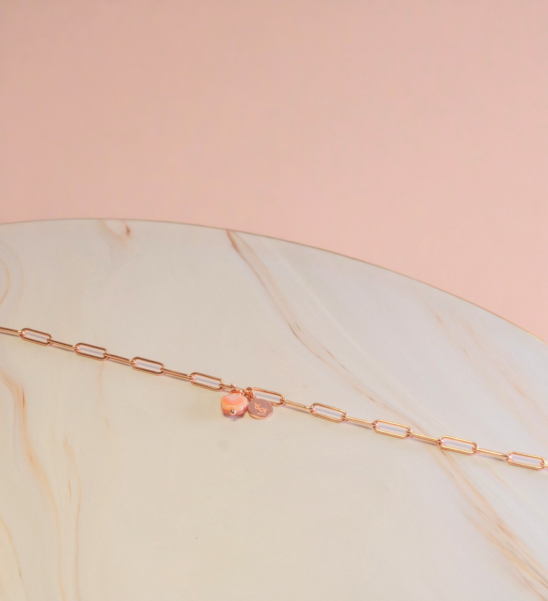 Armkette Roségold - Flower - Lovesign - Handmade in Tyrol