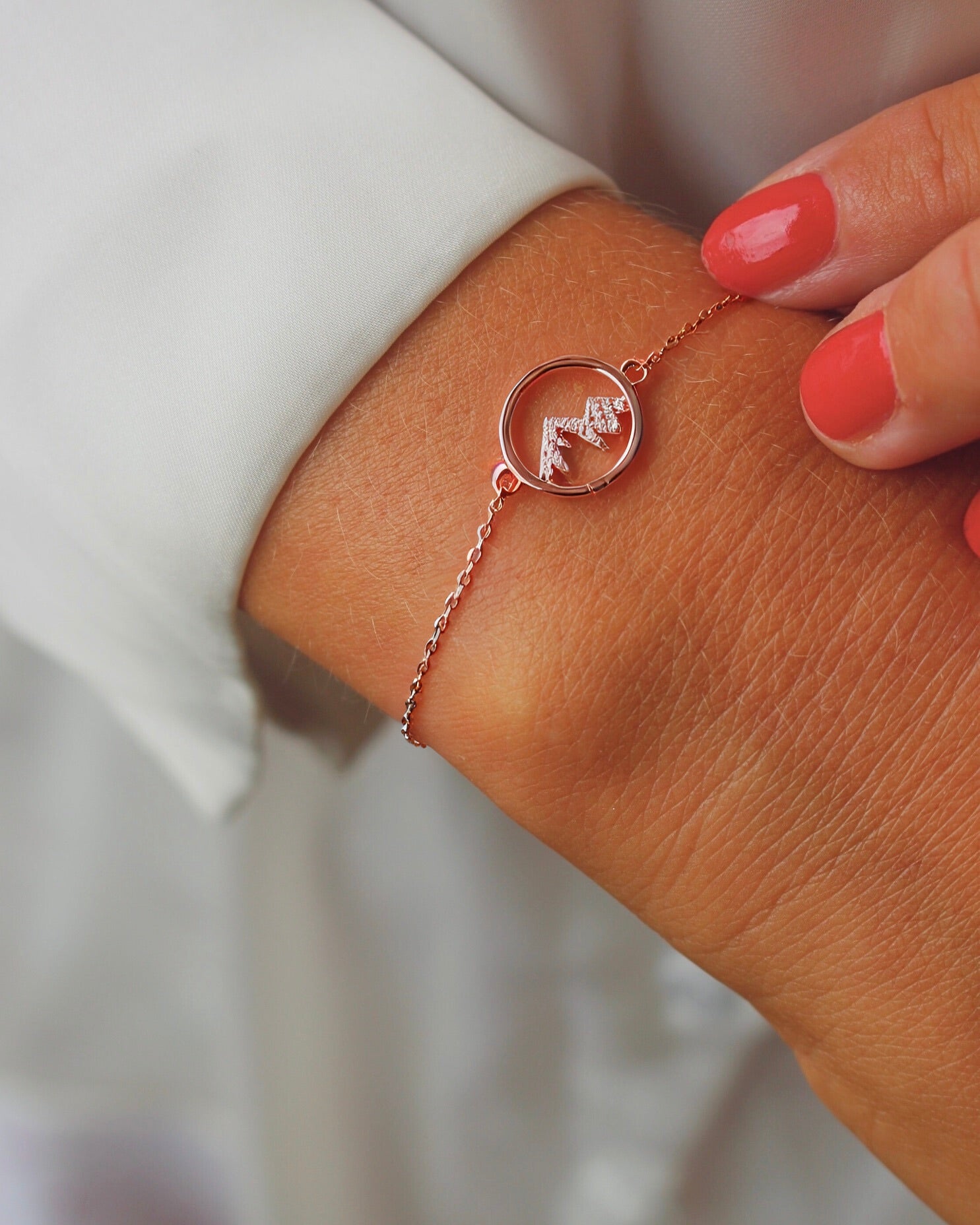 Berg Armband - Glitzernde Berge