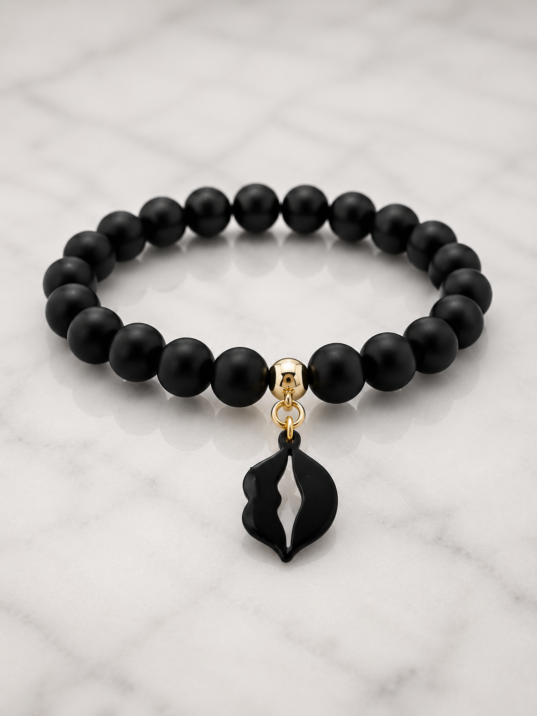 Elastisches Silikonarmband „KISS“