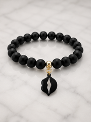 Elastisches Silikonarmband „KISS“