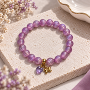 Elastisches Armband „SPARKLE“ flieder