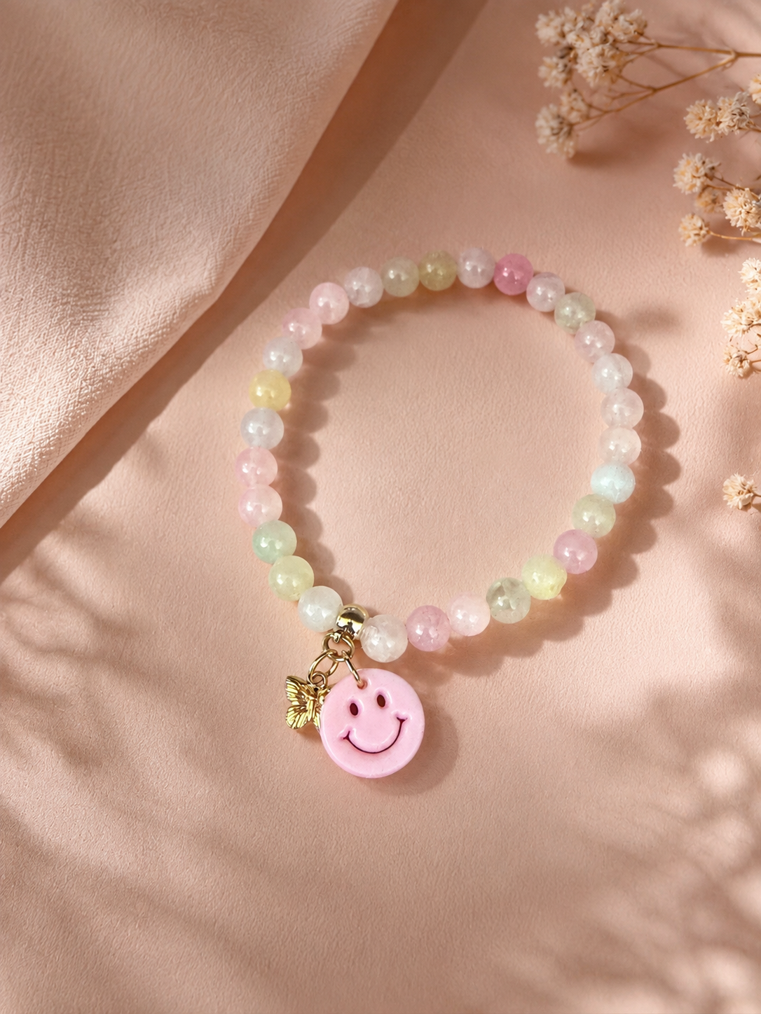 Elastisches Armband Smiley