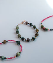 Steinarmband Roségold - Amara