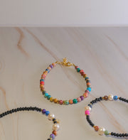 Steinarmband Gelbgold - Gubbio