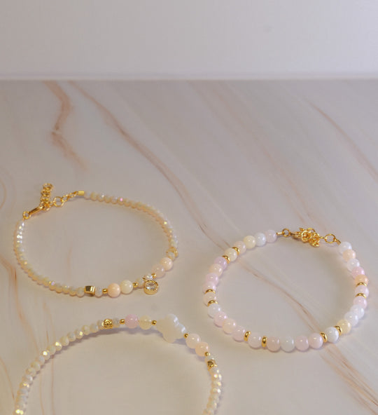 Steinarmband Gelbgold - Spello